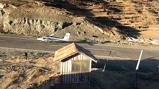 CRAZY...Landing at Dolpa Airport..Must watch