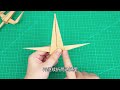 【daoche】origami trident 做個摺紙三叉戟，你看看像誰的武器？