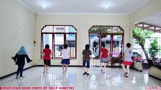 Bomb Bomb Bomb Line Dance||Choreo by Sally Hung(TW) || #LyLy