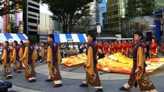 GOGO'S\u0026クワザワグループ（2013東京よさこい本祭・池袋西口公園・春華秋実）