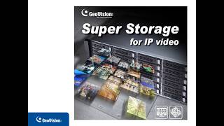 GeoVision - Training Lecture - #51 GV-Storage System V2