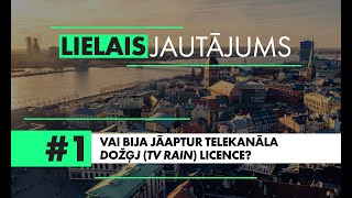 Lielais jautājums! Par “Doždj” slēgšanu