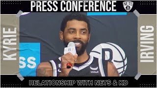 FULL Kyrie Irving Press Conference: Addressing the ‘AWKWARD’ times with the Nets | NBA on ESPN