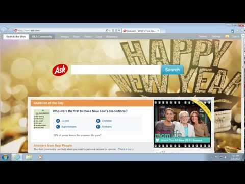 Disable and Remove Ask Toolbar - Internet Explorer Disable and Remove Ask Toolbar - Internet Explorer