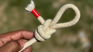 Theses 2 Knots Could Save Your Life In Minutes !