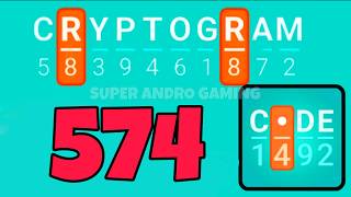 CRYPTOGRAM 574