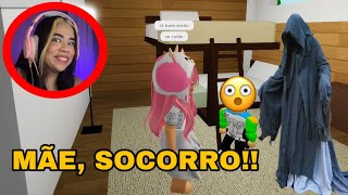 COLOQUEI UM FANTASMA PARA ASSUSTAR MEU FILHO NO ROBLOX 🤣🤣