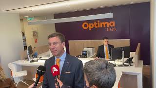 Optima Bank Λάρισας :  Γιάννης Τσιανογιάννης (Διευθυντής Καταστήματος Λάρισας)