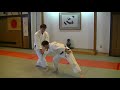 岡山の合気道 倉敷合気道会 ４級審査型の見本 aikido okayama japan 4th kyu