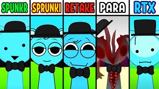 Incredibox Spunkr VS Sprunki Spunkr VS Retake Spunkr VS Parasite Spunkr VS Spunkr 2.0