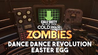 Cold War Zombies Firebase Z - Dance Dance Revolution Easter Egg (Free Jump Pads)