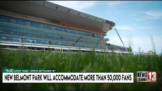 NewsChannel 13 got a look at the new Belmont Park in Elmont