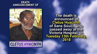 Cletus Hyacinth short