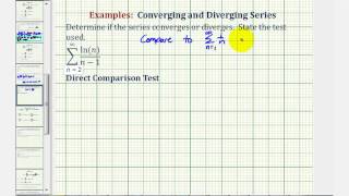 Infinite Series:  The Direct Comparison Test