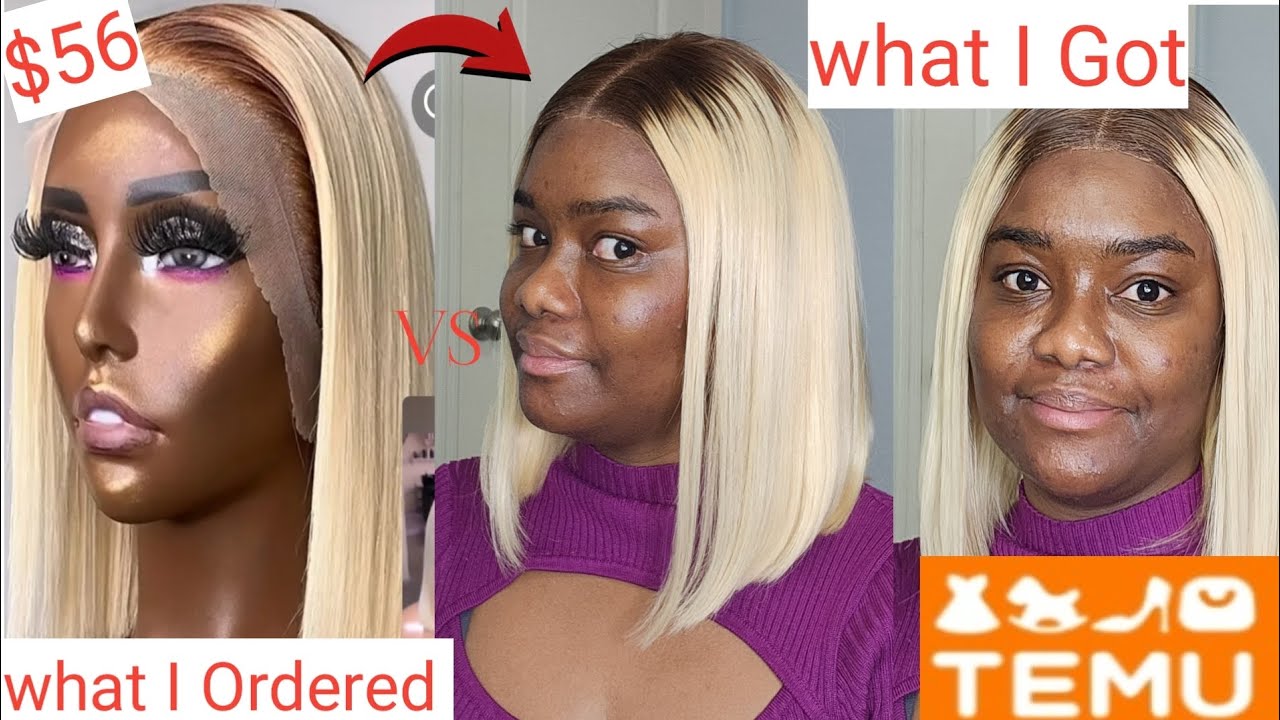 Affordable Temu Wig Review Is Temu A Scam Find Out Youtube