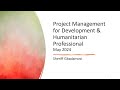 project management for development and humanitarian professional