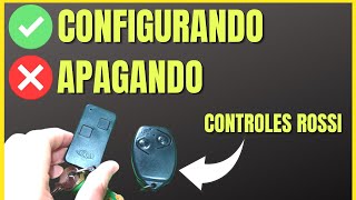 Como Configurar Controle de Portão Eletrônico Rossi - TODOS OS MODELOS