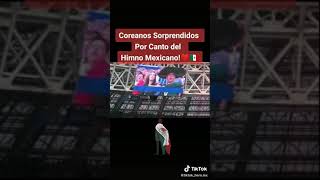 Coreanos sorprendidos por el himno Mexicano 😯