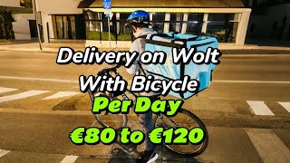 Delivery Work On Wolt I’D With Bicycle/ Cyprus Food Delivery Jobs.Per Day €80 To €120/EuropeanCyprus