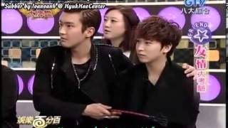 [Vietsub]130305 Chương trình giải trí 100 % - HyukHae làm aegyo ~ EunHae part 2 cut