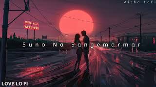Suno Na Sangemarmar [ slowed and reverb ] | Youngistaan | Arjit Singh || Aisha LoFi