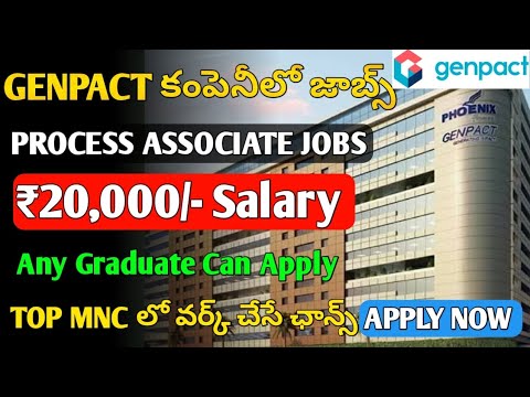 Genpact Company Recruitment 2023 | Process Associate Jobs | Jobs In ...