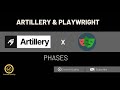 Phases in Artillery (Load testing using Playwright)