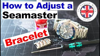 Omega Seamaster Bracelet Link Removal and Adjustment