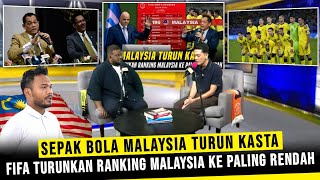 MENANGIS! SEPAK BOLA MALAYSIA TURUN KASTA, FIFA TURUNKAN RANKING TIMNAS MALAYSIA KE PALING RENDAH