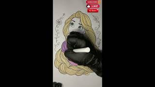 Disney Princess Coloring Pages | Rapunzel Coloring Step By Step