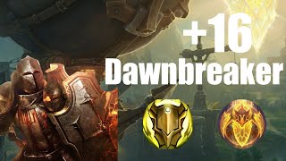 +16 Dawnbreaker no comms semipug - Lightsmith Prot Paladin PoV