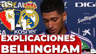 OSASUNA 1 - REAL MADRID 1 | BELLINGHAM explica lo sucedido con el ÁRBITRO