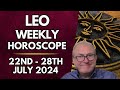 Leo Horoscope -  Weekly Astrology - 22nd to 28th July 2024