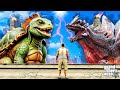 FRANKLIN VS TURTLE GODZILLA In GTA 5