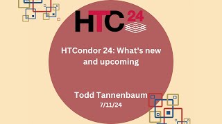 HTC24: HTCSS: whats new and upcoming