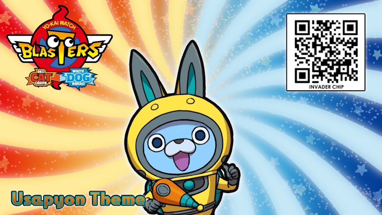 Usapyon Equipment QR Code Yo-Kai Watch Blasters OST Usapyon Theme 妖怪 ...