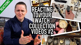 Reacting To Your Watch Collection Videos #2 - Unseen Cool Seikos, Classy Longines, Tissot PRX & More