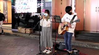 風爭~2084~幸福之歌-Cover By IK~Yiu-2021/01/24@旺角雅蘭中心對開Busking