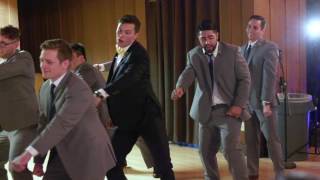 Hilarious Surprise Groomsmen Dance at Wedding Reception
