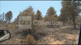 AZ:YARNELL FIRE - CHARRED AFTERMATH