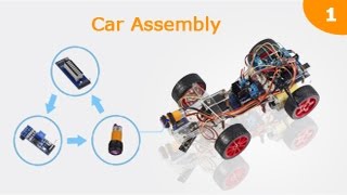 Smart Car Robot Kit for Arduino Assembly Tutorials 01 Components \u0026 Test