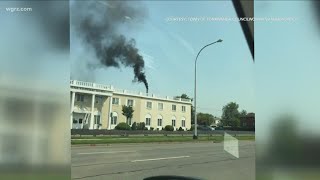 Amigone cremation smoke