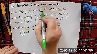 PreCalculus Functions: Operations Ex 26