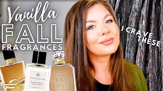 TOP VANILLA FRAGRANCES FOR FALL \u0026 AUTUMN 🍂 Warm, Spicy, Amber, \u0026 Gourmands | BEST VANILLA PERFUMES