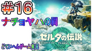 【#16 ゼルダの伝説 ティアキン】 ナチョヤハの祠　ネタバレ注意【ZELDA TEARS OF THE KINGDOM】ティアーズオブザキングダム　どていへんゲーム実況