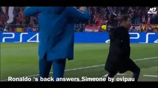 Ronaldo ‘s back answers to Simeone