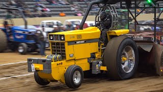 2025 TNT Kentucky Invitational 9500 hot farm tractor pulling finals saturday. Lexington, KY.