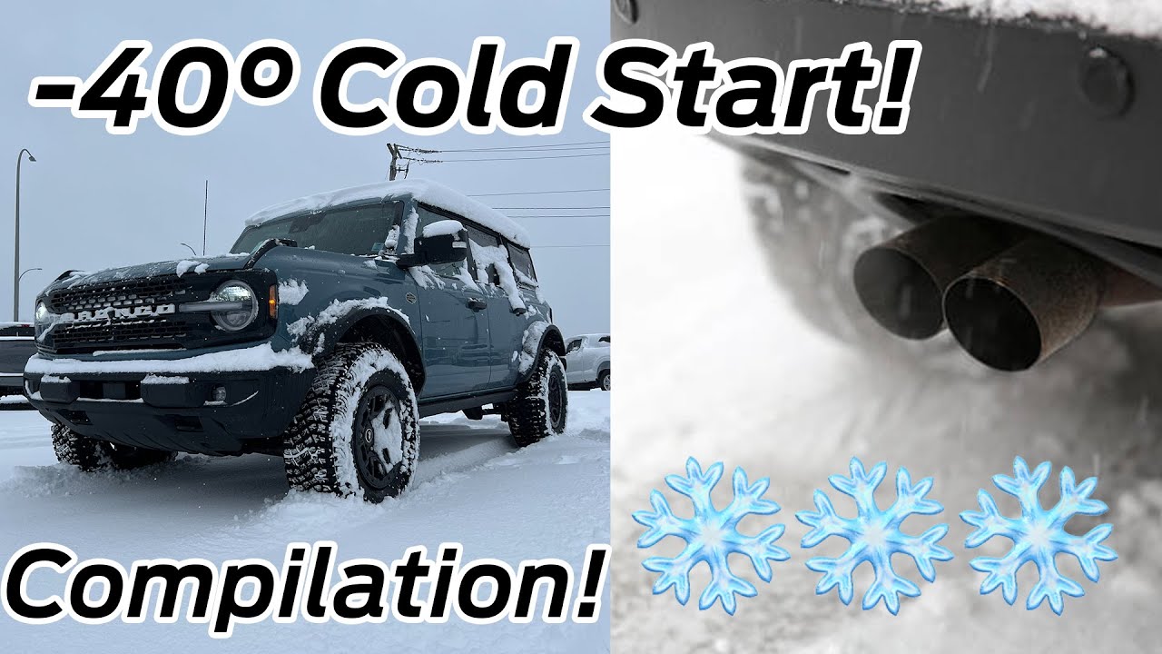How Do Ford Vehicles Start In Cold Weather 40 Degrees Cold Start