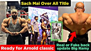 Nitin Chandila won Over All Title|| Tarun gill New Interview video on steroids|| Big Ramy back Fake?