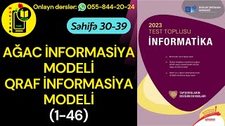 DİM TEST TOPLUSU İNFORMATİKA 2023 AĞAC İNFORMASİYA MODELİ. QRAF İNFORMASİYA MODELİ | MODELLƏŞDİRMƏ